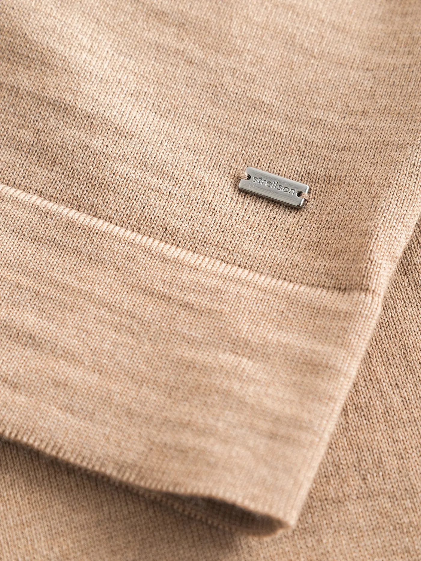 STRELLSON | Stehkragenpullover MAREK | beige